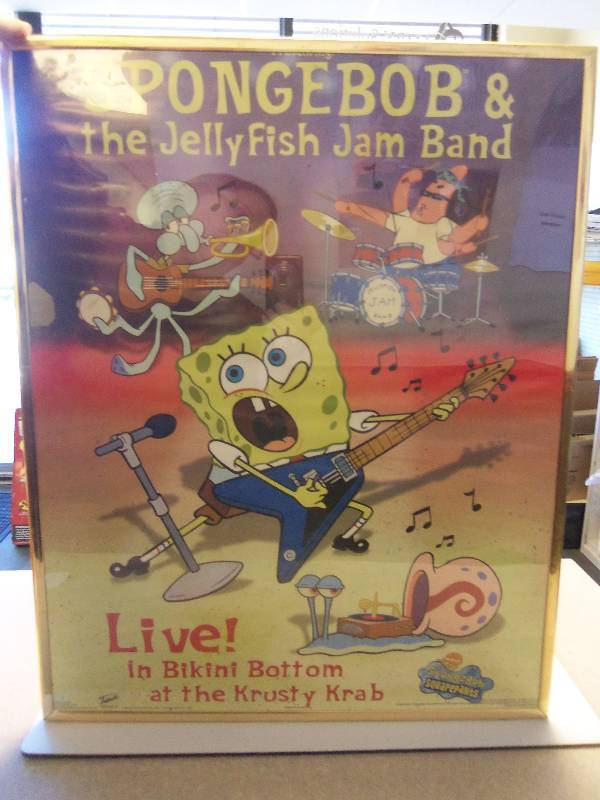 Sponge Bob Framed Poster