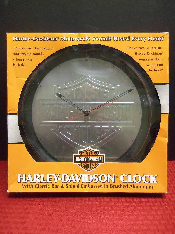 Harley Davidson Clock