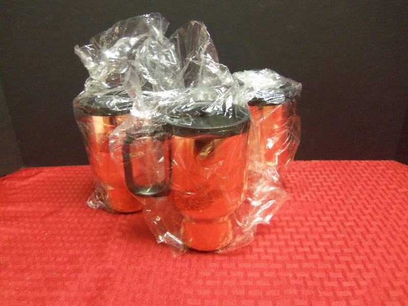 Three Travel Mugs