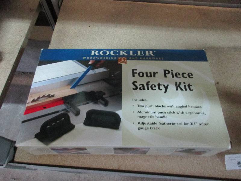 lot 70 image: Woodworking safety kit