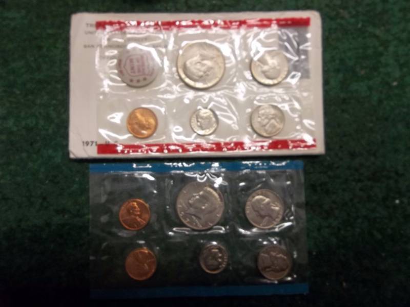 1971 Unc. Coin Set P&D