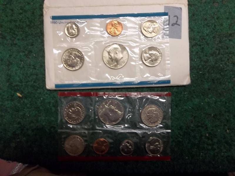 1980 US Unc. Coin Set