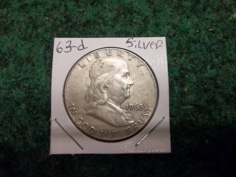 1963 D Franklin Half Dollar