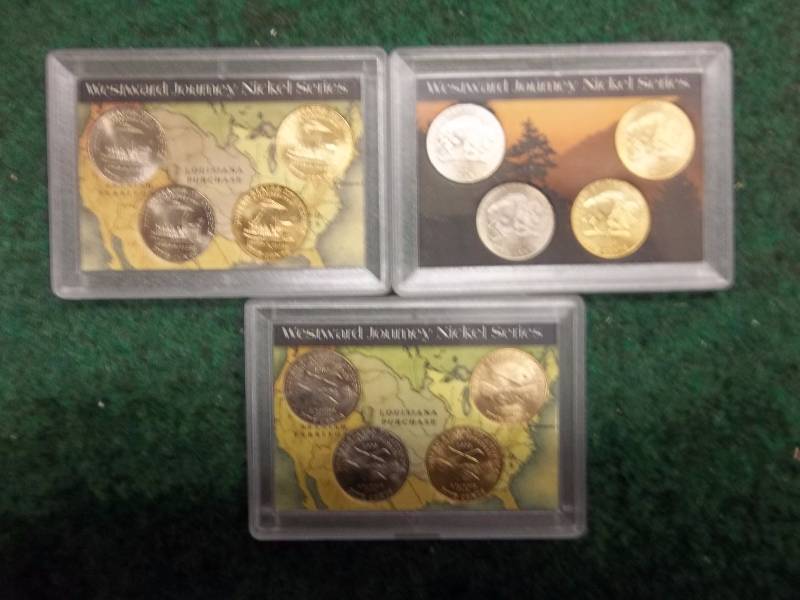 3 Different Westward Journey Series Nickel Sets