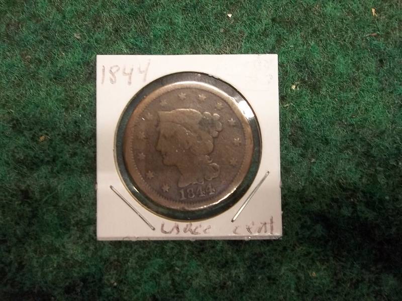 1844 US Large Cent