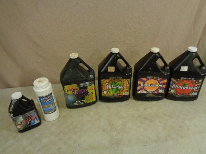 Assorted Garden Chemicals Over $200 retail