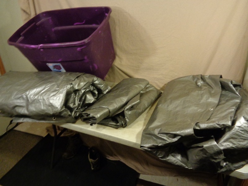 Tarps and Tote