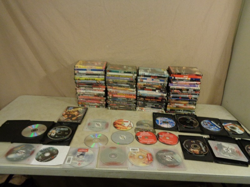 Over 100 Dvds