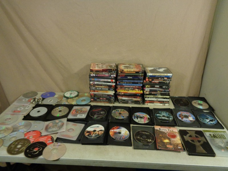 Over 100 Dvds