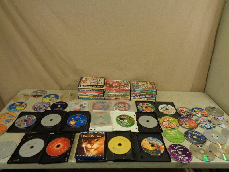 Over 60 Kids Dvds