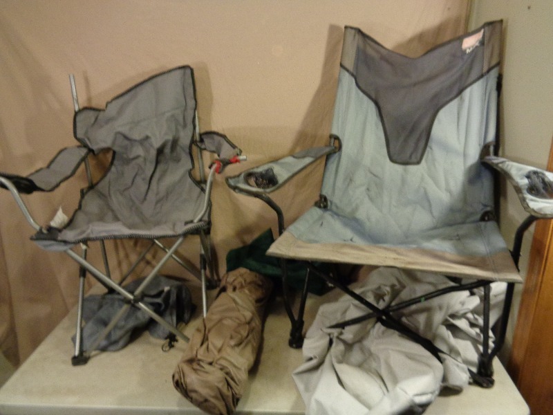 Lawn Chairs, Air Mattress and More