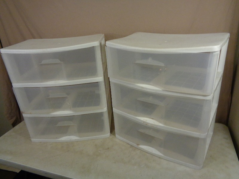 3 Drawer Bins