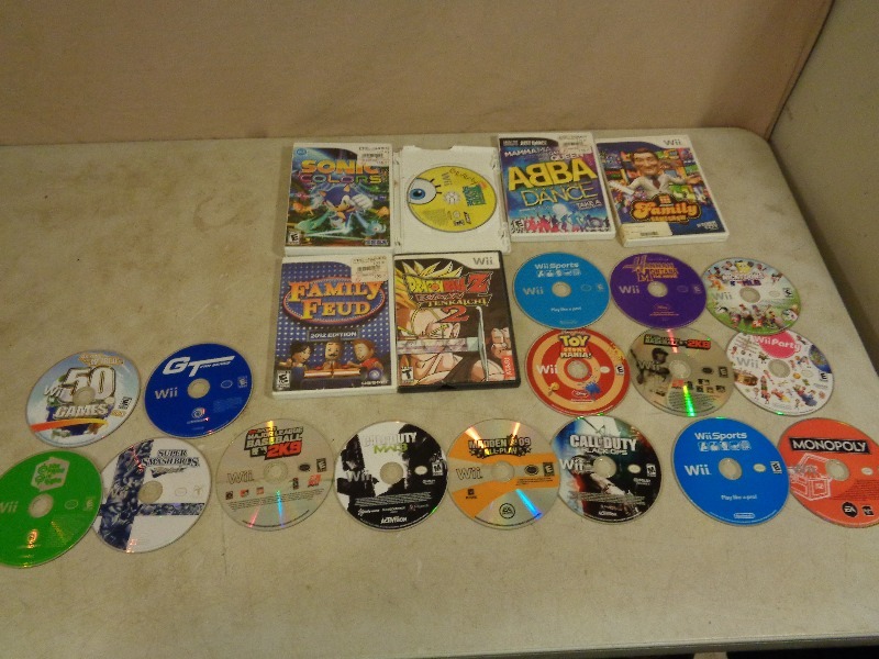 22 Nintendo Wii Games
