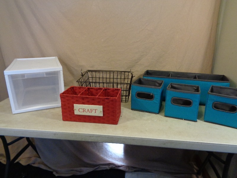 Organizer, Baskets, Storage
