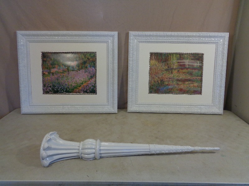 2 Framed Pictures and More