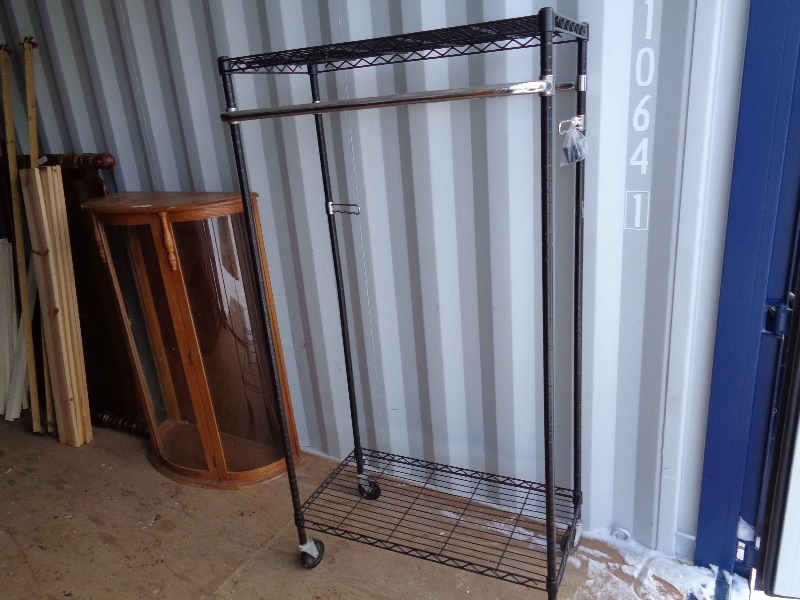 Rolling Coat  Clothing Rack