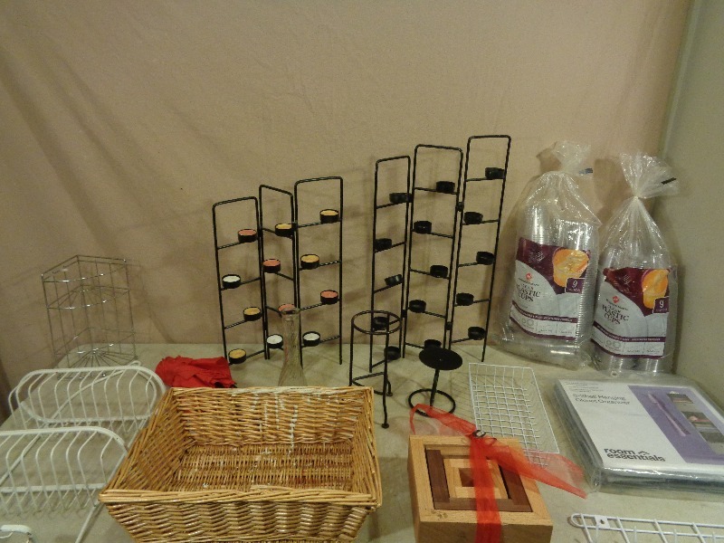 Candle Holders, New Organizer, and More