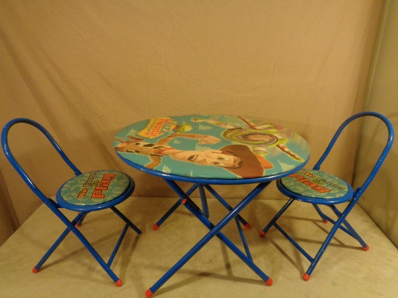 Kids Toy Story Table and Chairs