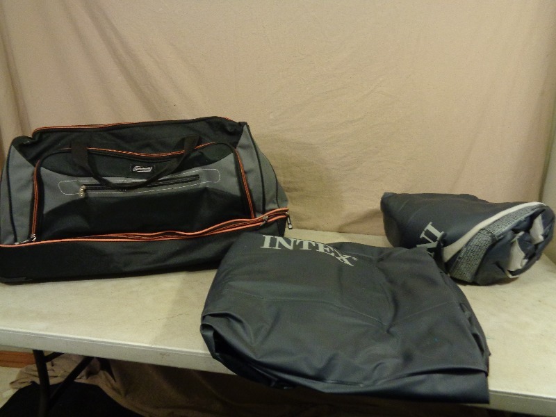Coleman Duffelbag and Air Mattresses