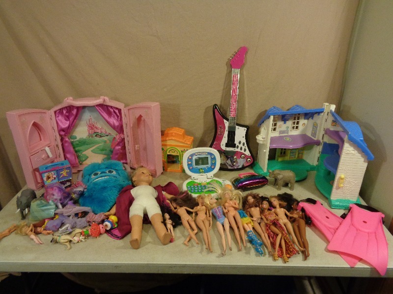 Barbies, Toys, and More