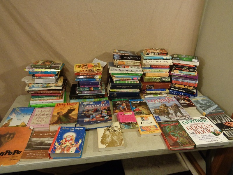 Large lot of Books