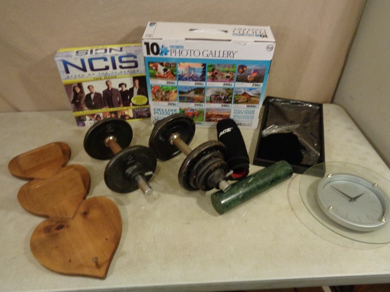 Puzzles, Weights, Decor, Etc
