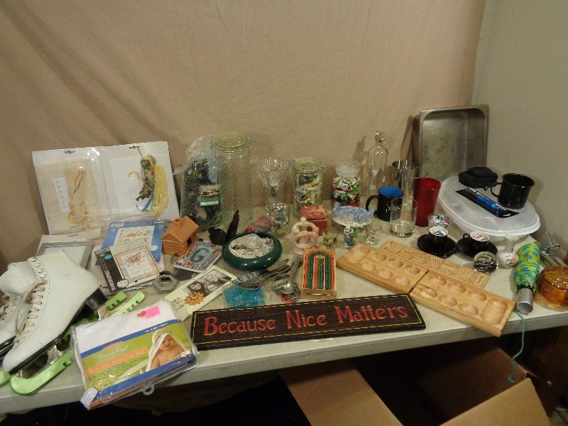 Kitchen Items, Craft Items, and More.
