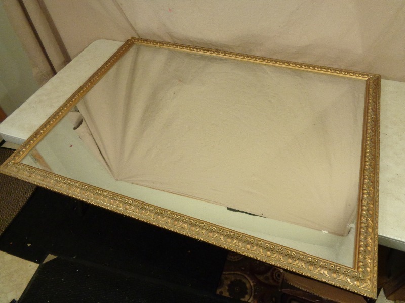 Large Framed Mirror