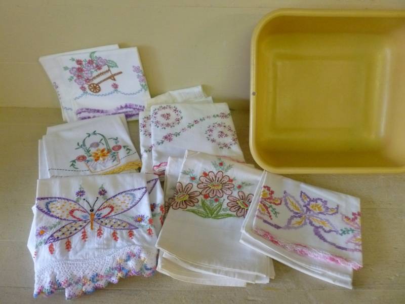 Embroidered Pillow Cases