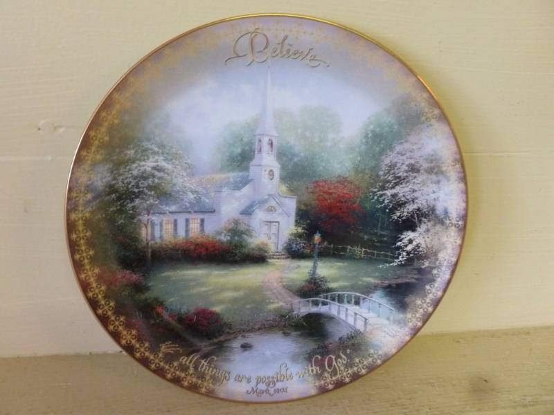 Thomas Kinkade Plate