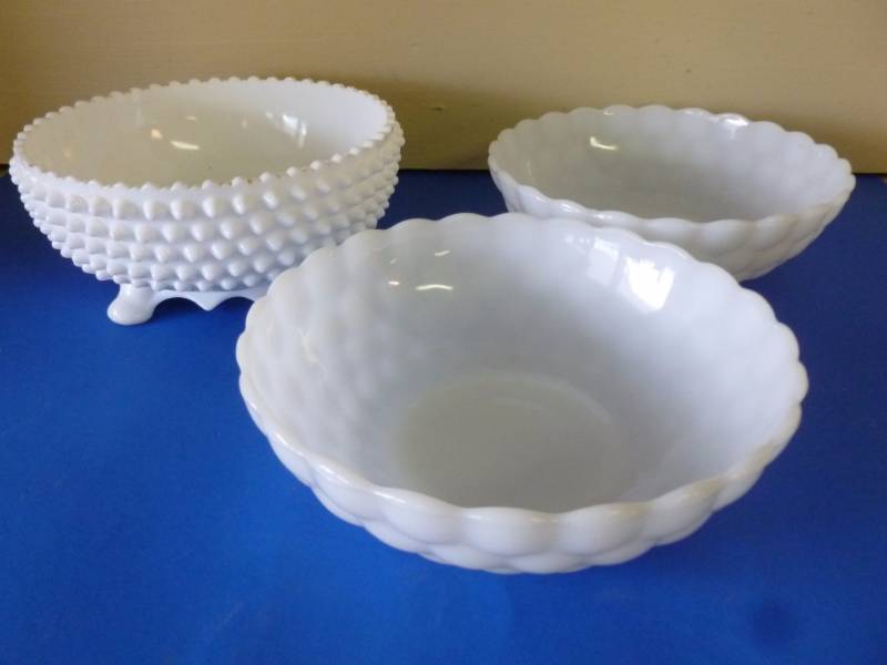 Vintage Milk Glass
