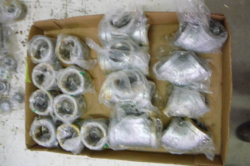1 14 Galvanized coupling -1 14 Tee - 1 14 Galvanized 90 Elbow