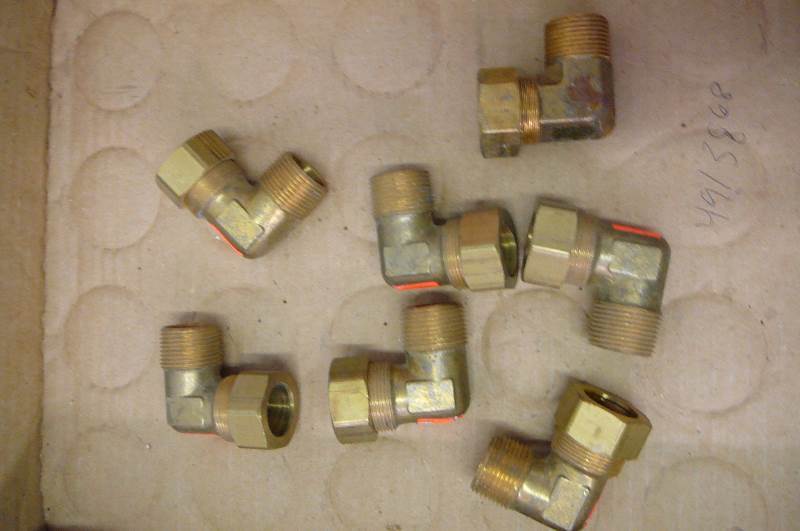 Brass 90 Male Elbow Compression 1 7 Count