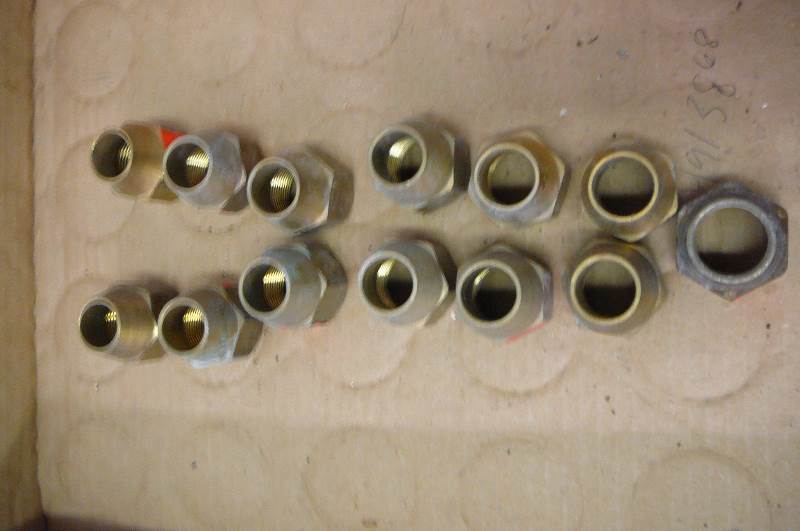 Brass Flare nut 34  13 count