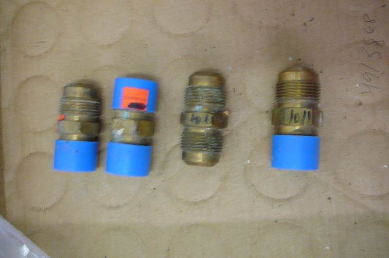 Brass Flare union 1  4 count