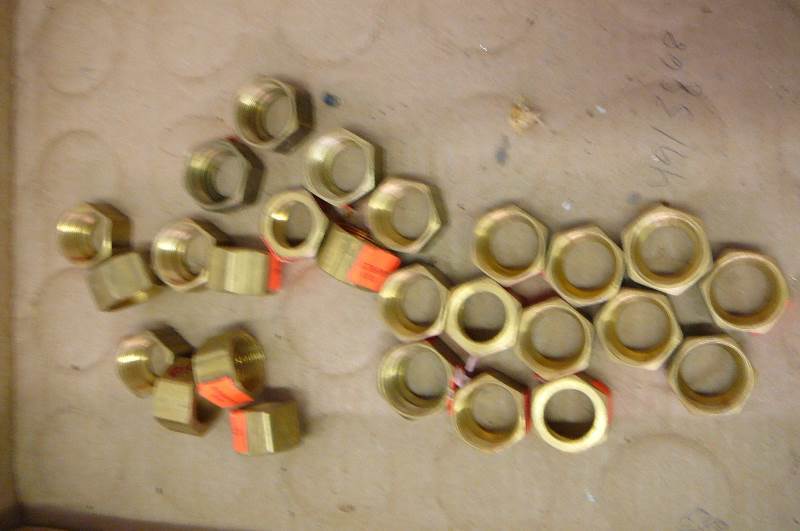 Brass Nut 34 26 Count