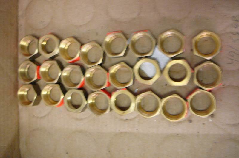 Brass Nut 1 24 Count