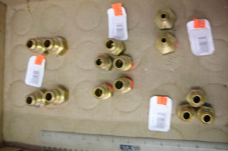 Female Adaptors 58 x 34 4 count 58 x 12 5 count 12 x 12 3 count 38 x 34 2 count