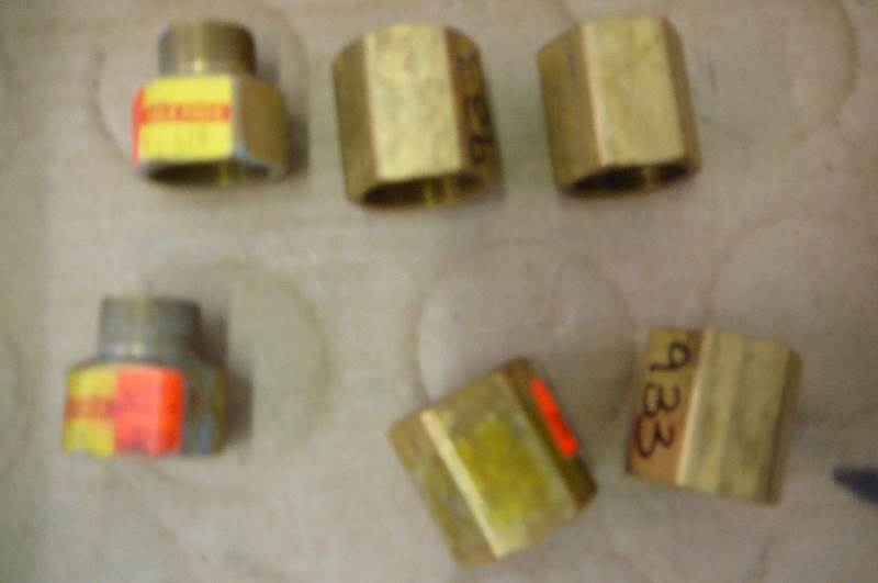 Hex Coupling 34  4 count  Reducers 34  2 count