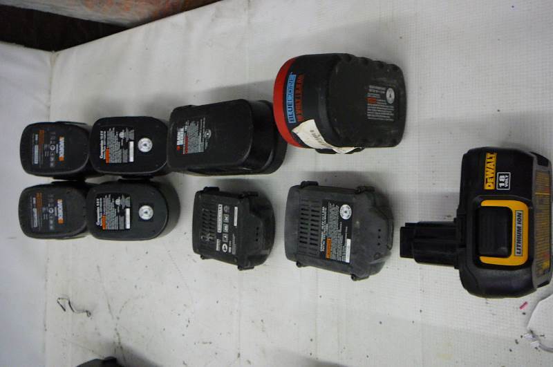 Batteries works Companion Rockwell Black and Decker Blue Core Dewalt 18 Compact