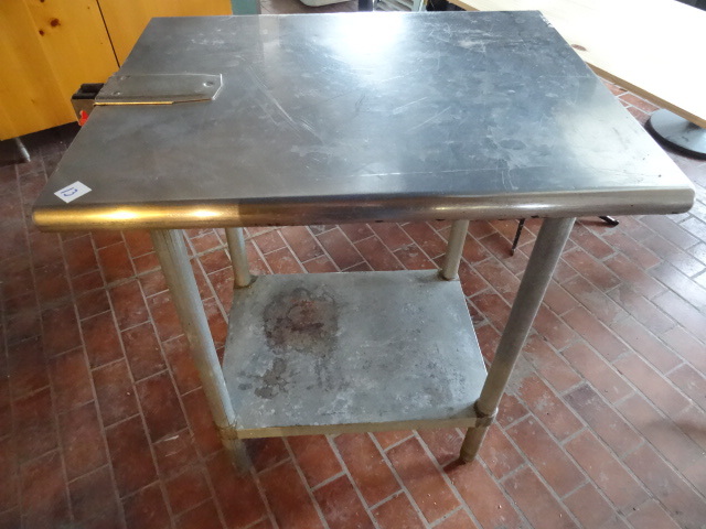 lot 13 image: Stainless Table 30 X 24 X 35