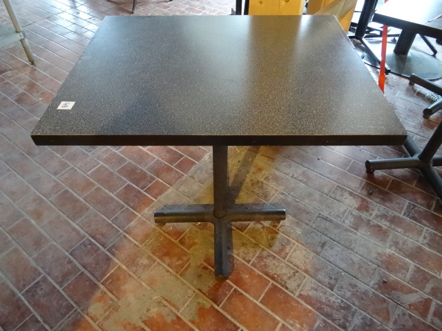 lot 47 image: 30 X 24 Metal Base Table