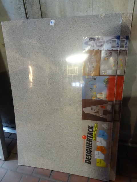 lot 84 image: Design Track Bulletin Board 32 X 48