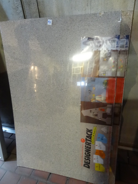 lot 85 image: Design Track Bulletin Board 32 X 48
