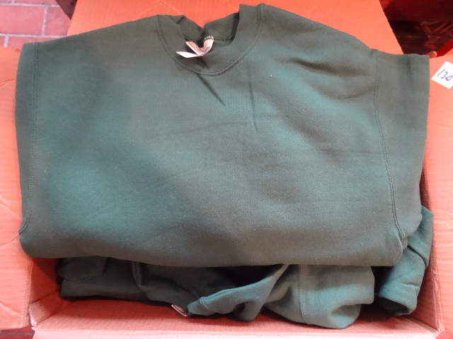 lot 130 image: Size Small Sweat Shirts Qty 28