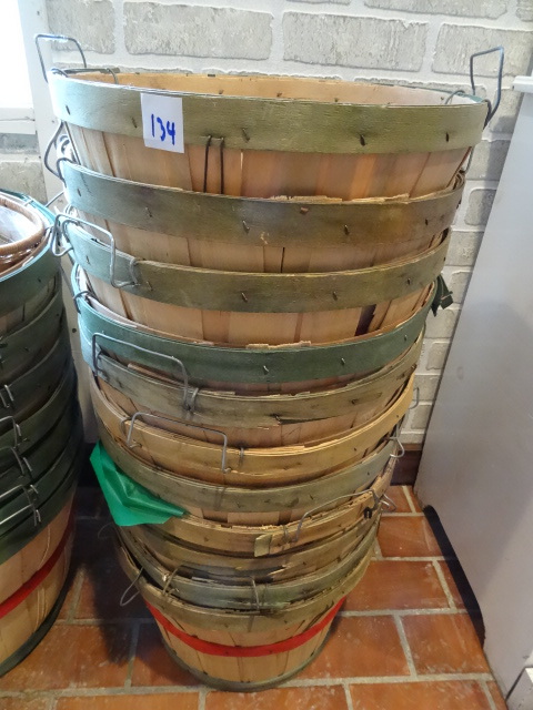 lot 134 image: Medium Size Baskets Qty 11