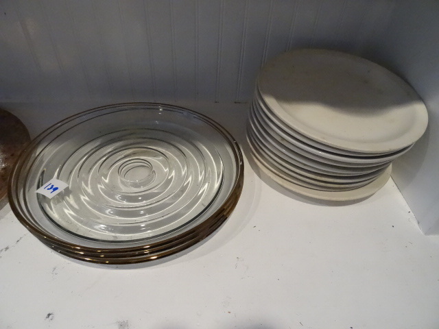 lot 139 image: Shelf of Misc Dishes