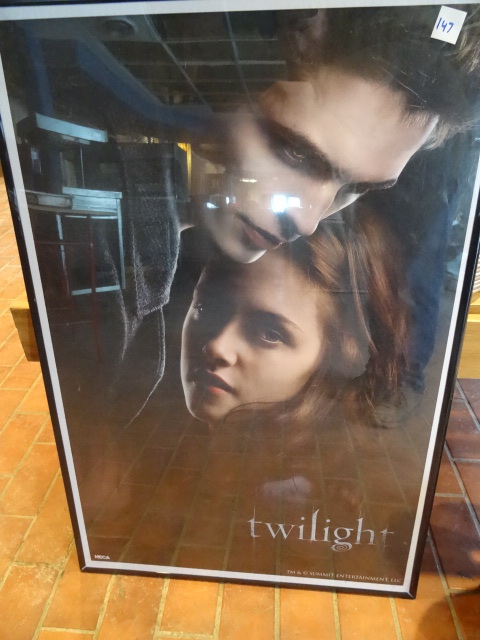 lot 147 image: Twilight Framed Poster