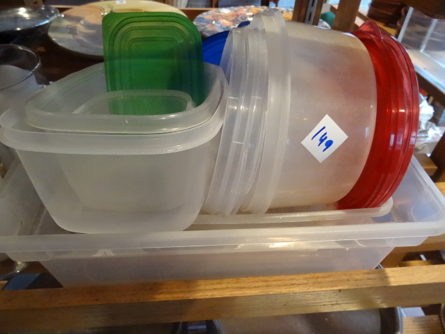 lot 149 image: Misc Storage Containers
