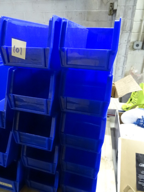 4 X 11 Plastic Hardware Bins Qty 10